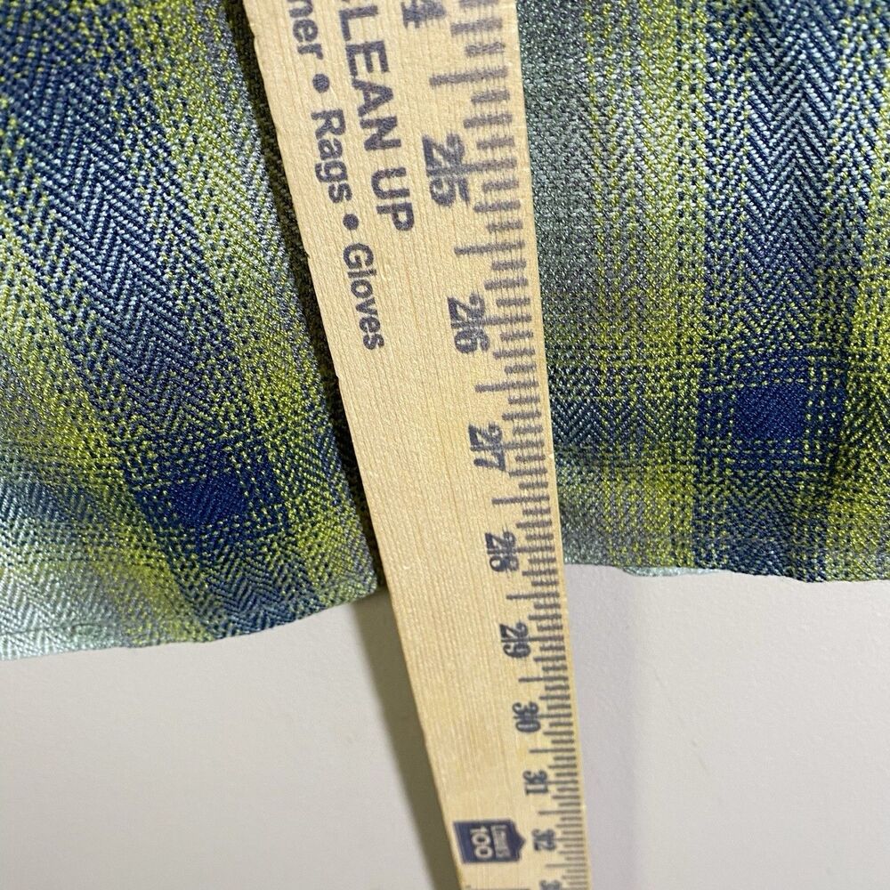 Outdoor Research Shirt Men Large Green Plaid Long Sleeve Metal Button Up Collar - Picture 12 of 15